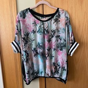 Metaphor Velcro Pink Chic Blouse